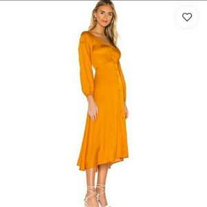 Free People Later Days Midi Dress size 12 NWT